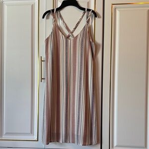 Maurices Multicolor Striped Mini Dress